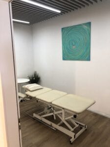 Cabine de traitement physiothérapie Martigny
