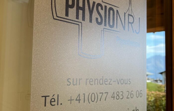 physio verbier | PHYSIONRJ new clinic since 2022 in the "Résidence Alex"