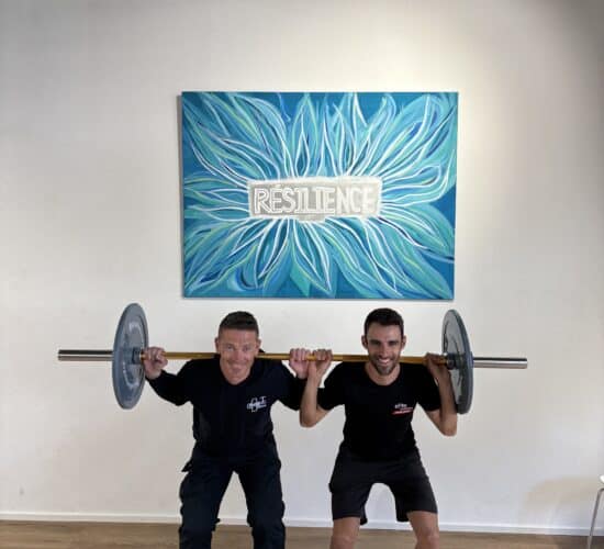 Soulever en équipe chez PHYSIONRJ